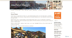 Desktop Screenshot of journeysviaggio.com